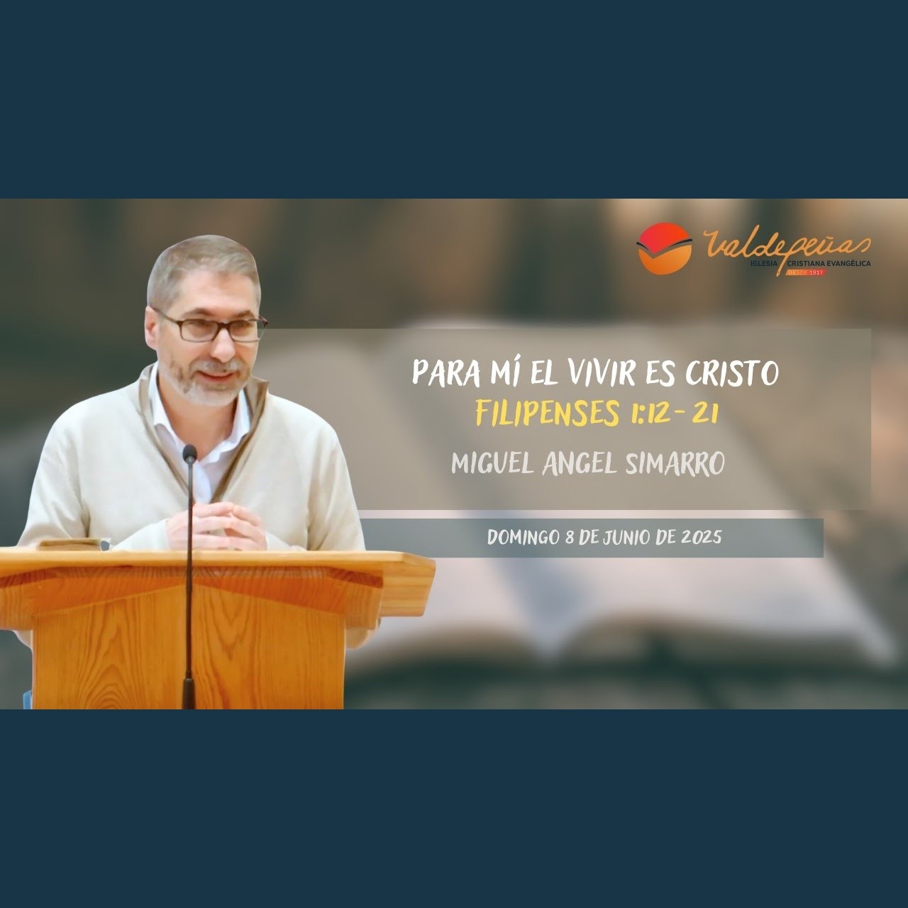 Portada de Para mí el vivir es Cristo