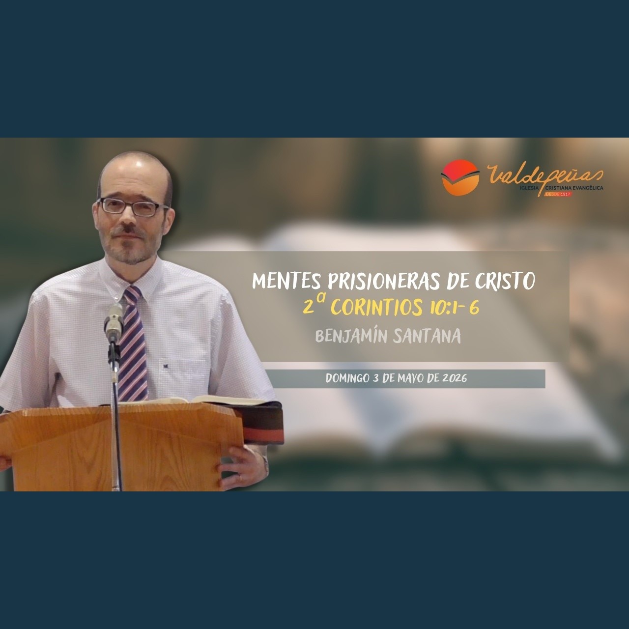 Portada de MENTES prisioneras de Cristo 2ª Corintios 10:1-6