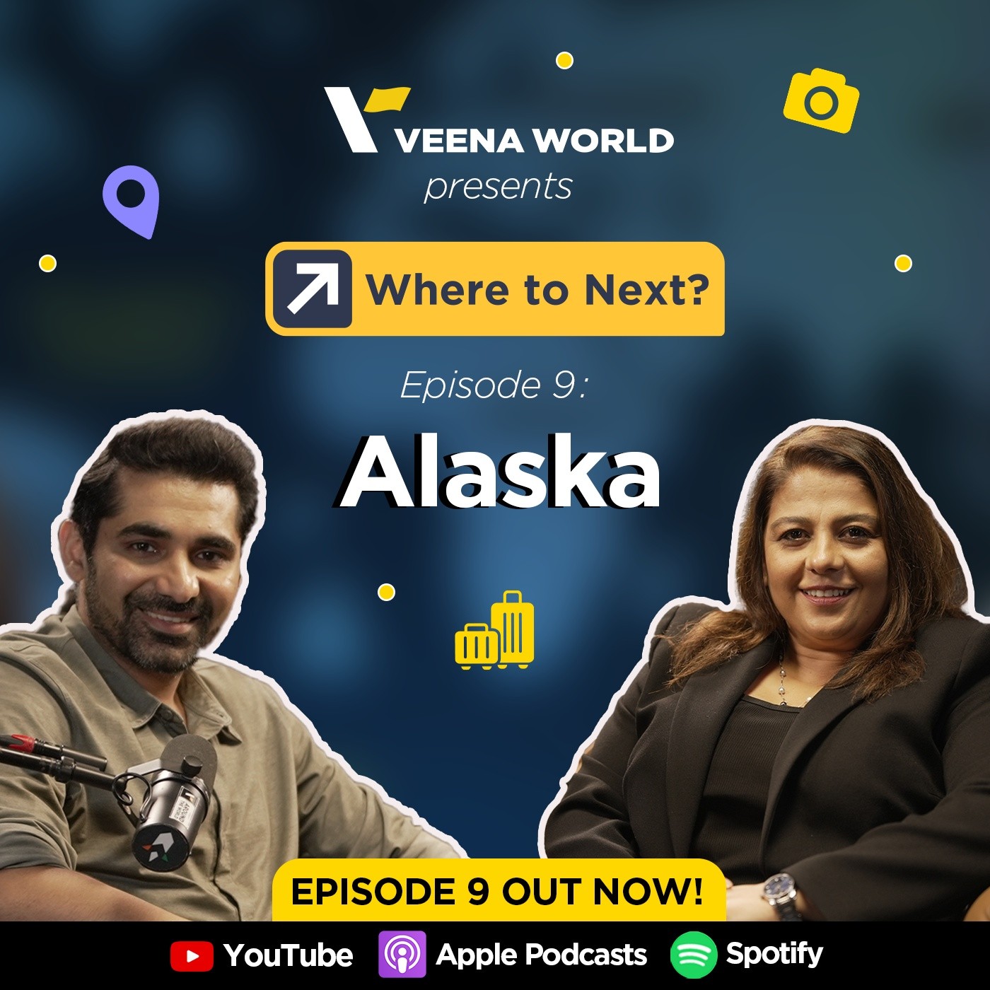 Ep 09 Gold, Glaciers & a Cat Mayor?! Alaska Is Not What You Expect | Where to Next? | Veena World