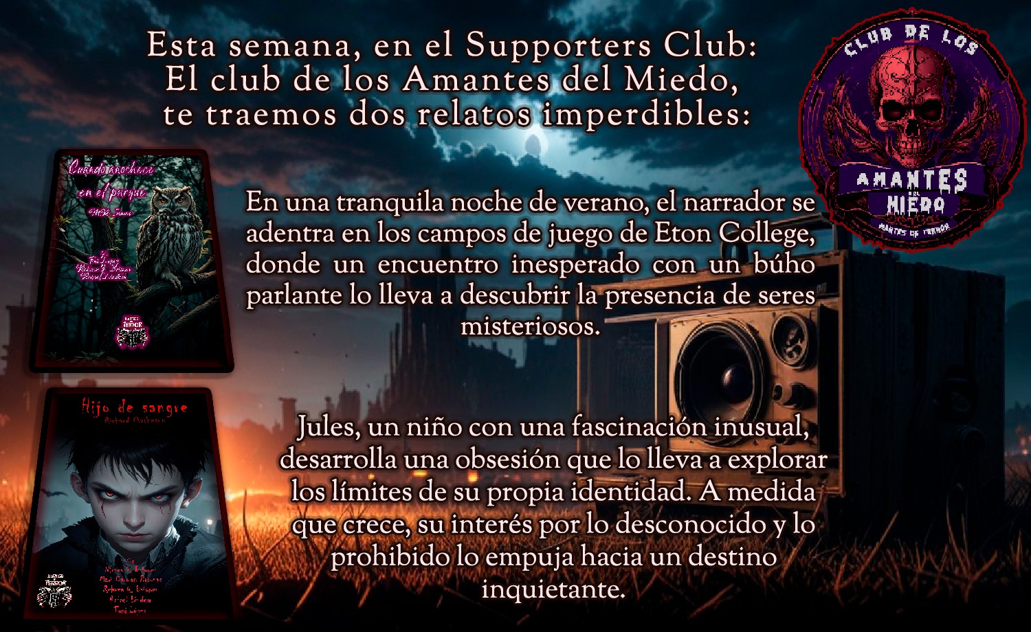 M.R. James y Richard Matheson