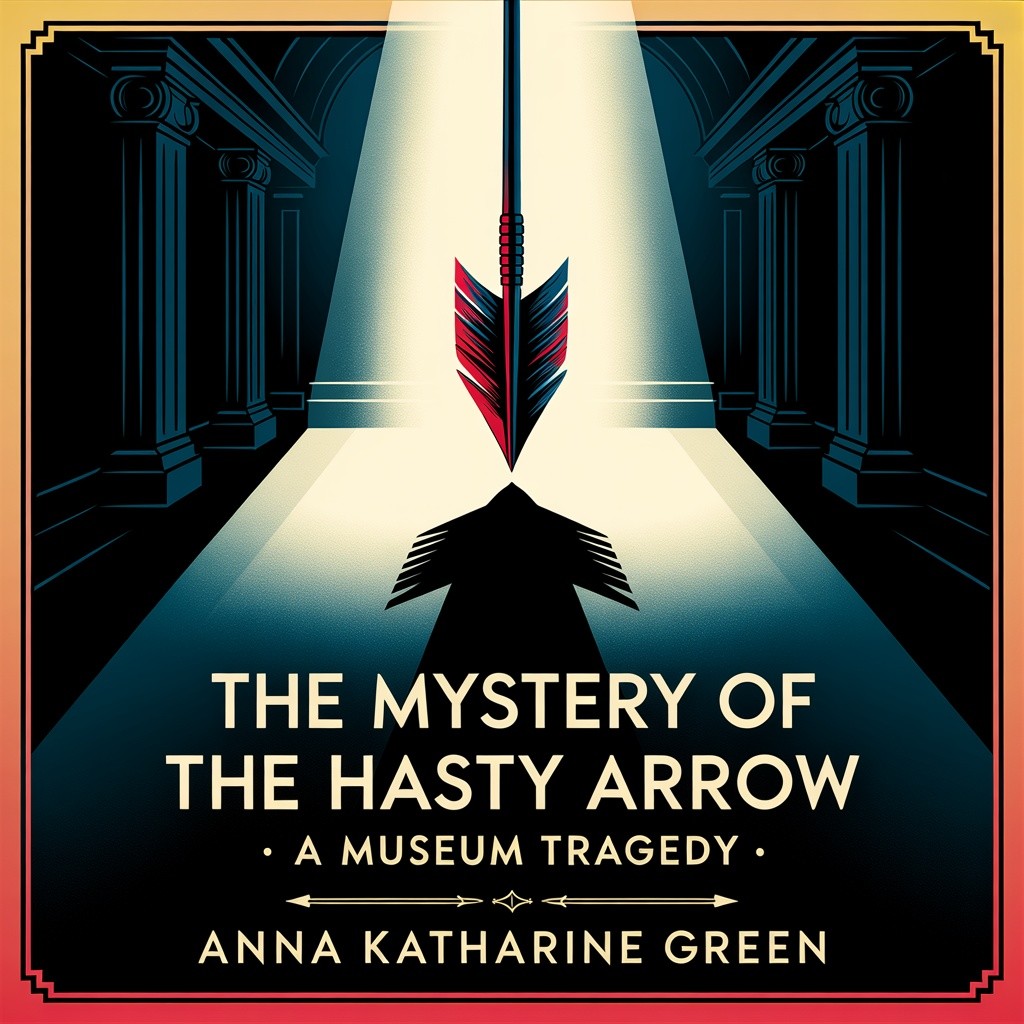 Cover of The Mystery of the Hasty Arrow : A Museum Tragedy