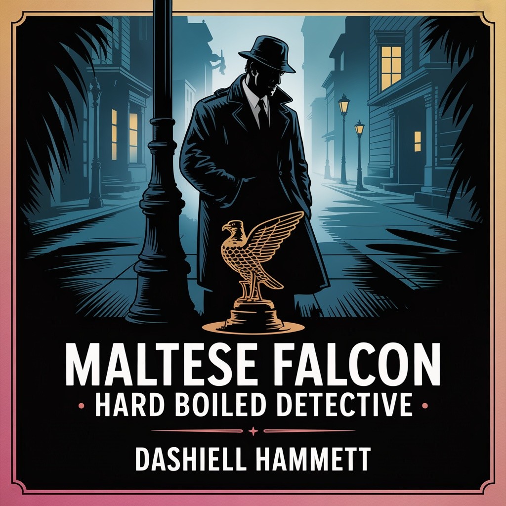 Cover of Maltese Falcon: Hard Boiled detective