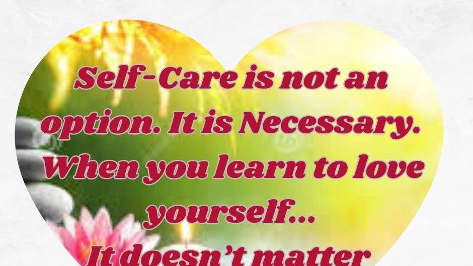 Prioritize Yourself!