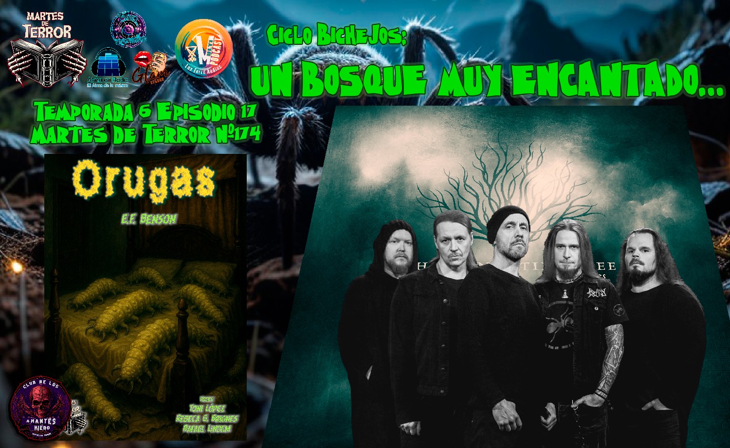Ya disponible el podcast de Martes de Terror nº174: Un bosque muy encantado…
