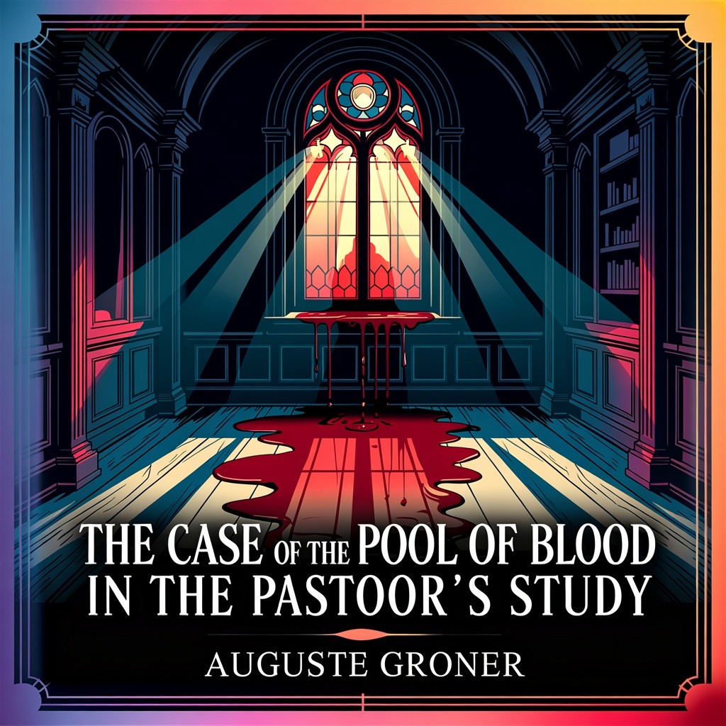 Cover of The Case of the Pool of Blood in the Pastor's Study: A Joseph Muller Mystery