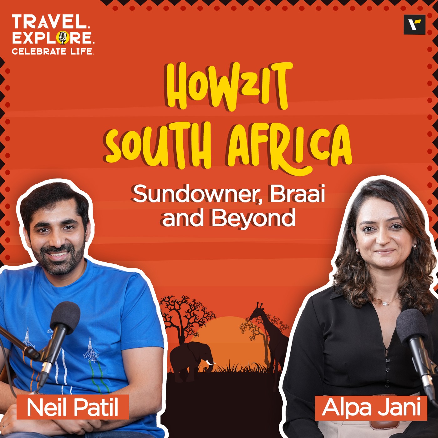 🇿🇦😃Howzit South Africa: Sundowner, Braai and Beyond | TECL Podcast with Neil and Alpa