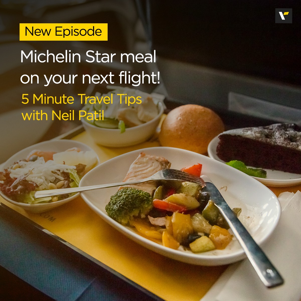 Michelin Star meal on your next flight!