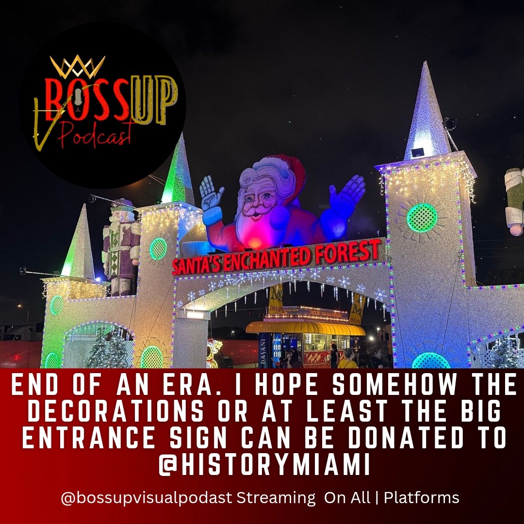 End of an era. I hope somehow the decorations or at least the big entrance sign can be donated