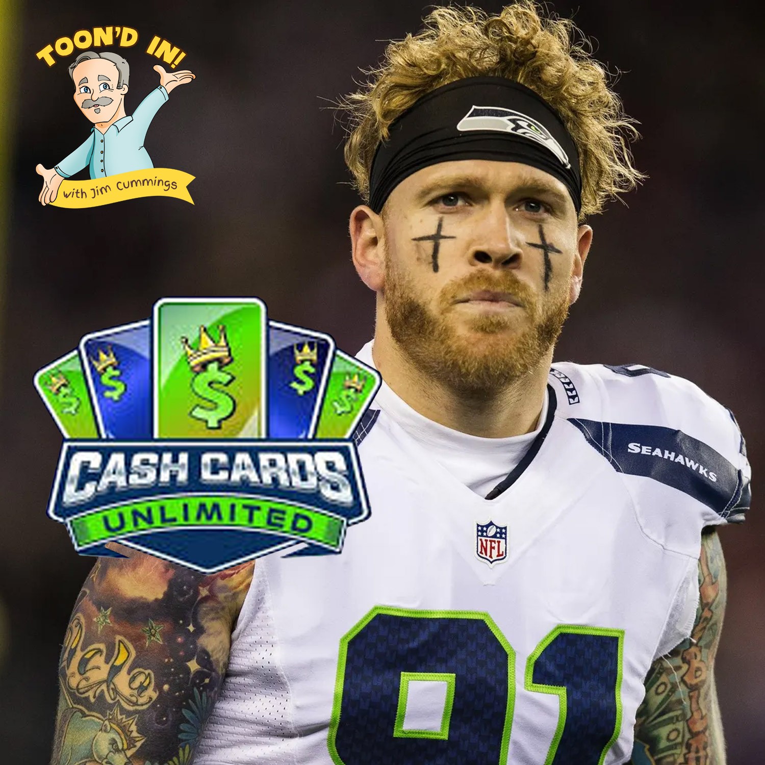 Cassius Marsh (NFL, Cash Cards Unlimited)