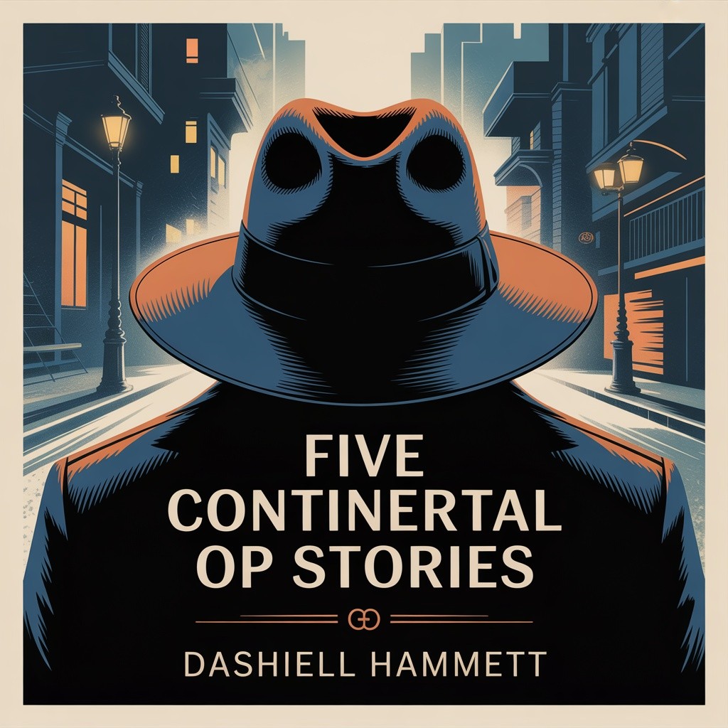 Cover of Five Continental Op Stories: Early Detective Adventures