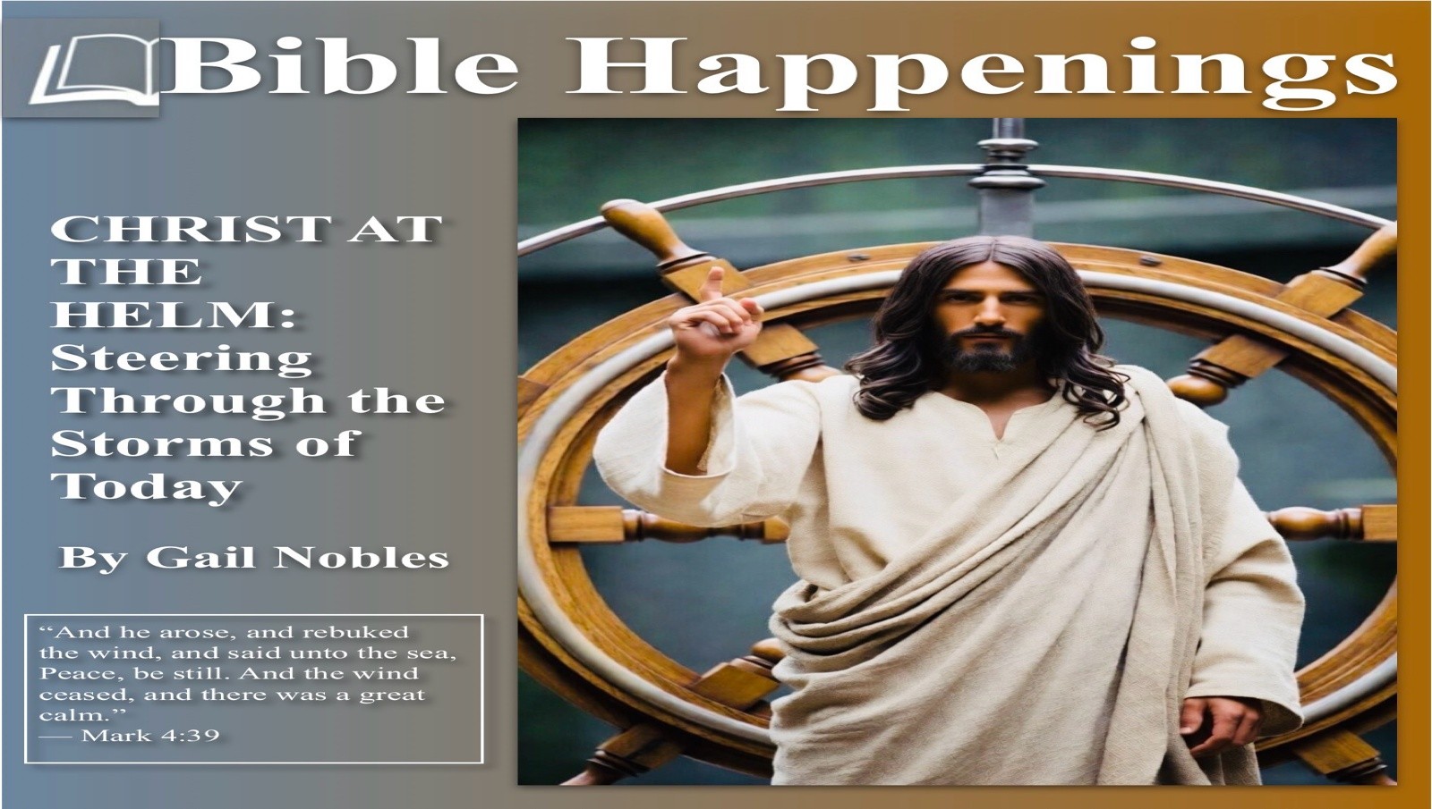 CHRIST AT THE HELM