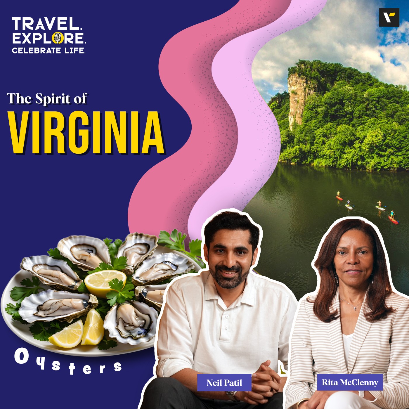 ✈️👫🏻 Why Virginia Belongs on Your USA Itinerary🥂🍂 TECL Podcast with Neil Patil & Rita McClenny