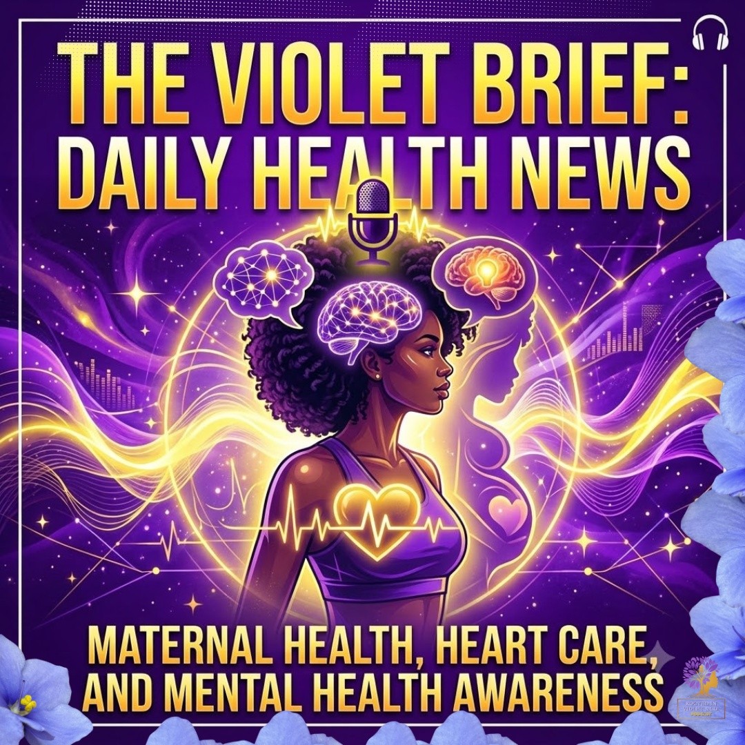 Early Pregnancy Health, Postpartum Heart Care, and Mental Health Awareness |The Violet Brief