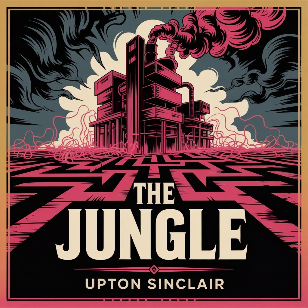 Cover of The Jungle: Life in the Stock Yards