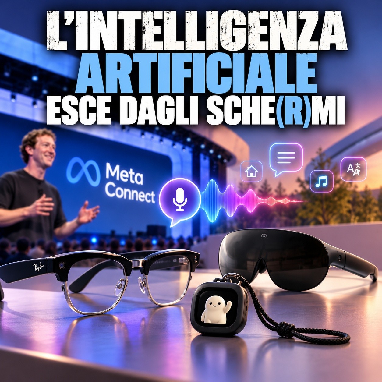 IO&TEch – Stagione 11 episodio 41: Meta, l’intelligenza artificiale esce dagli sche(r)mi
