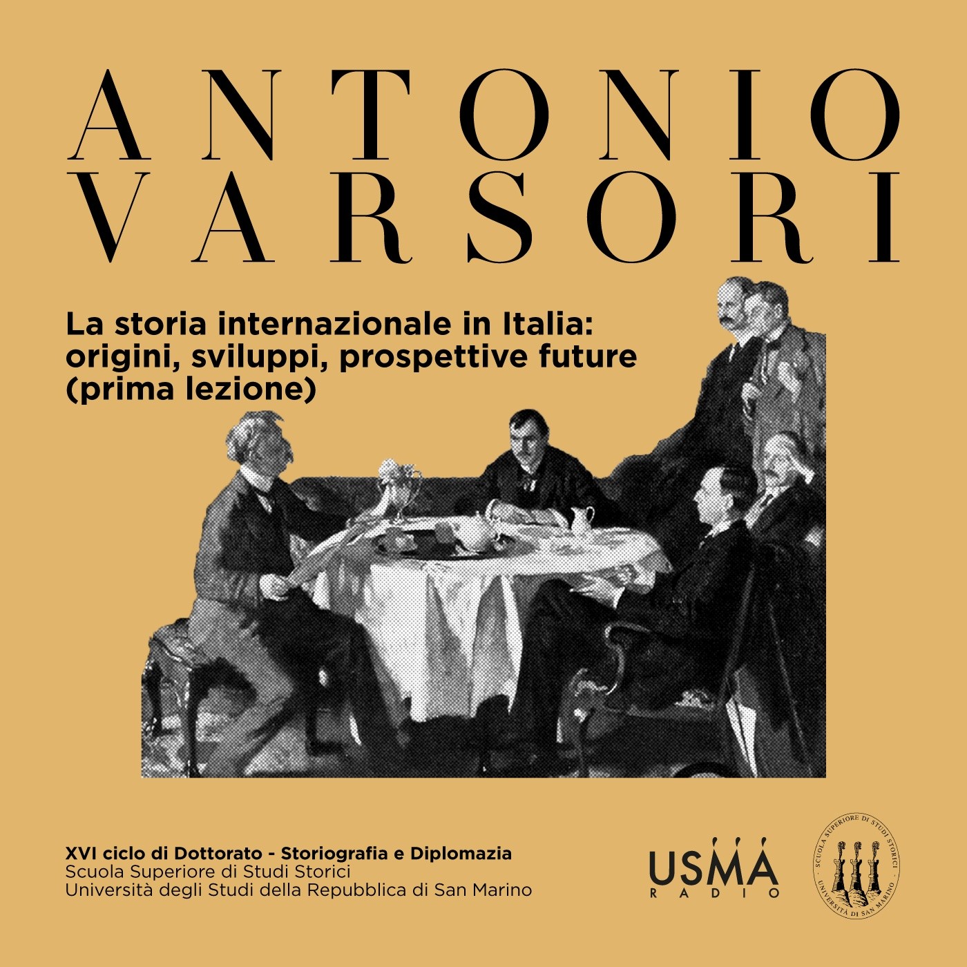 81. La storia internazionale in Italia: origini, sviluppi, prospettive future (prima lezione) – Antonio Varsori