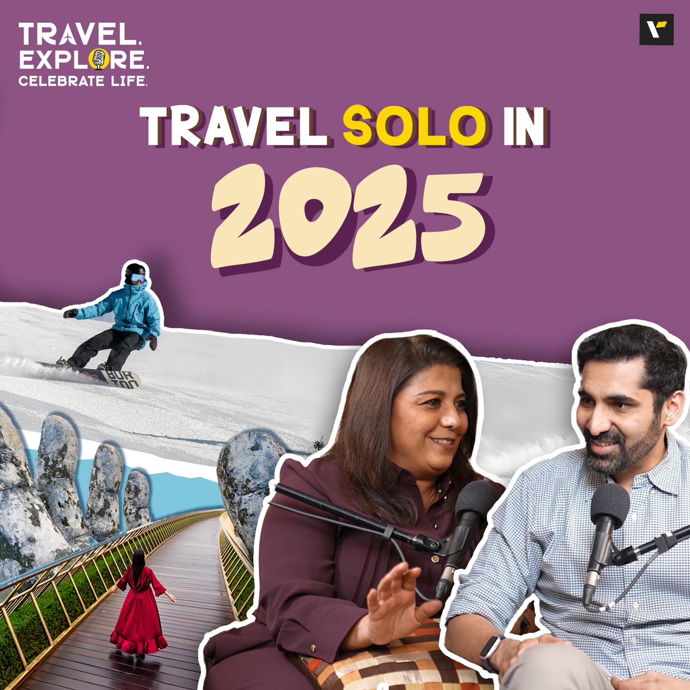 🚀🌏 Where and How to TRAVEL SOLO in 2025? | TECL Podcast with Neil and Sunila