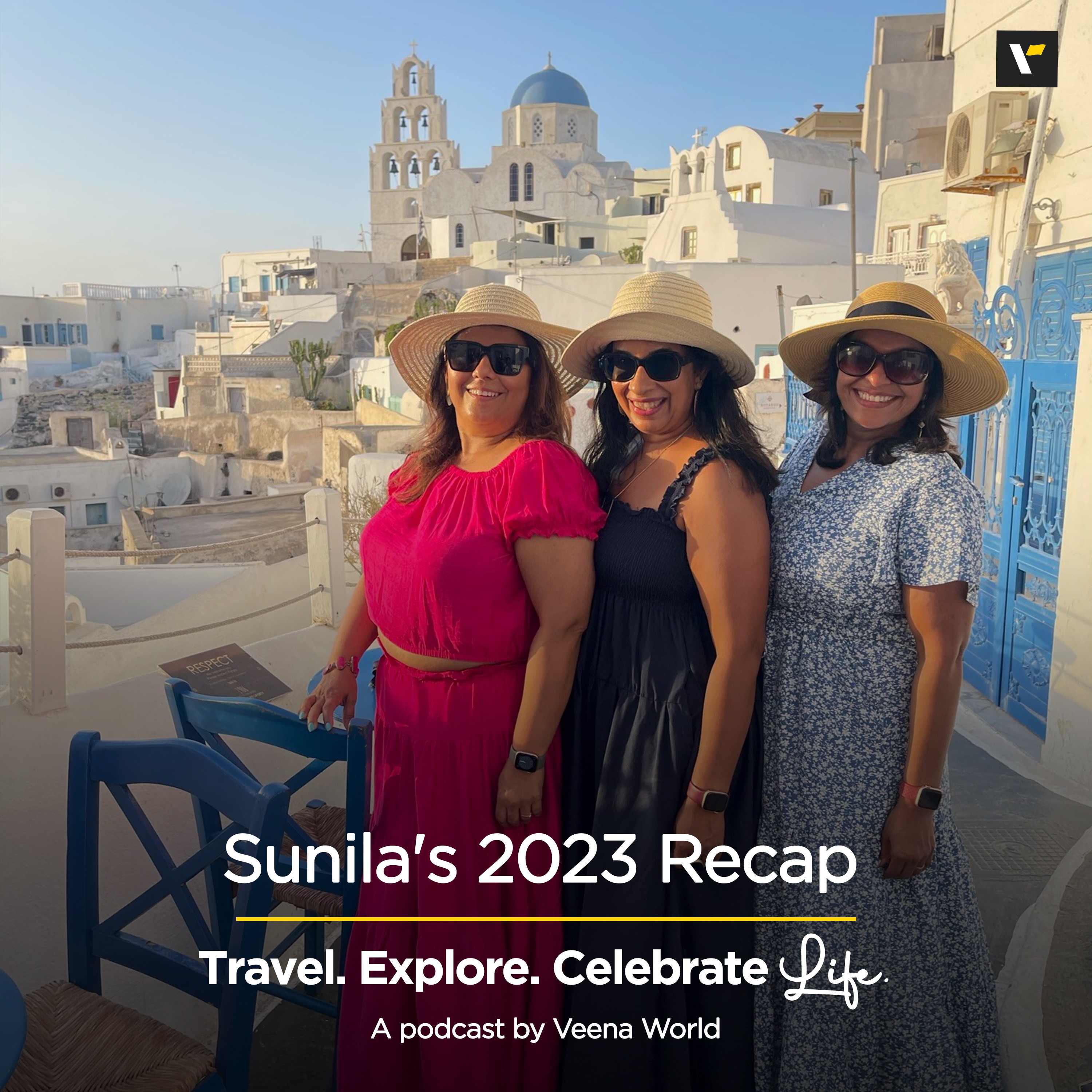 Sunila's 2023 Recap | Travel Podcasts | Veena World