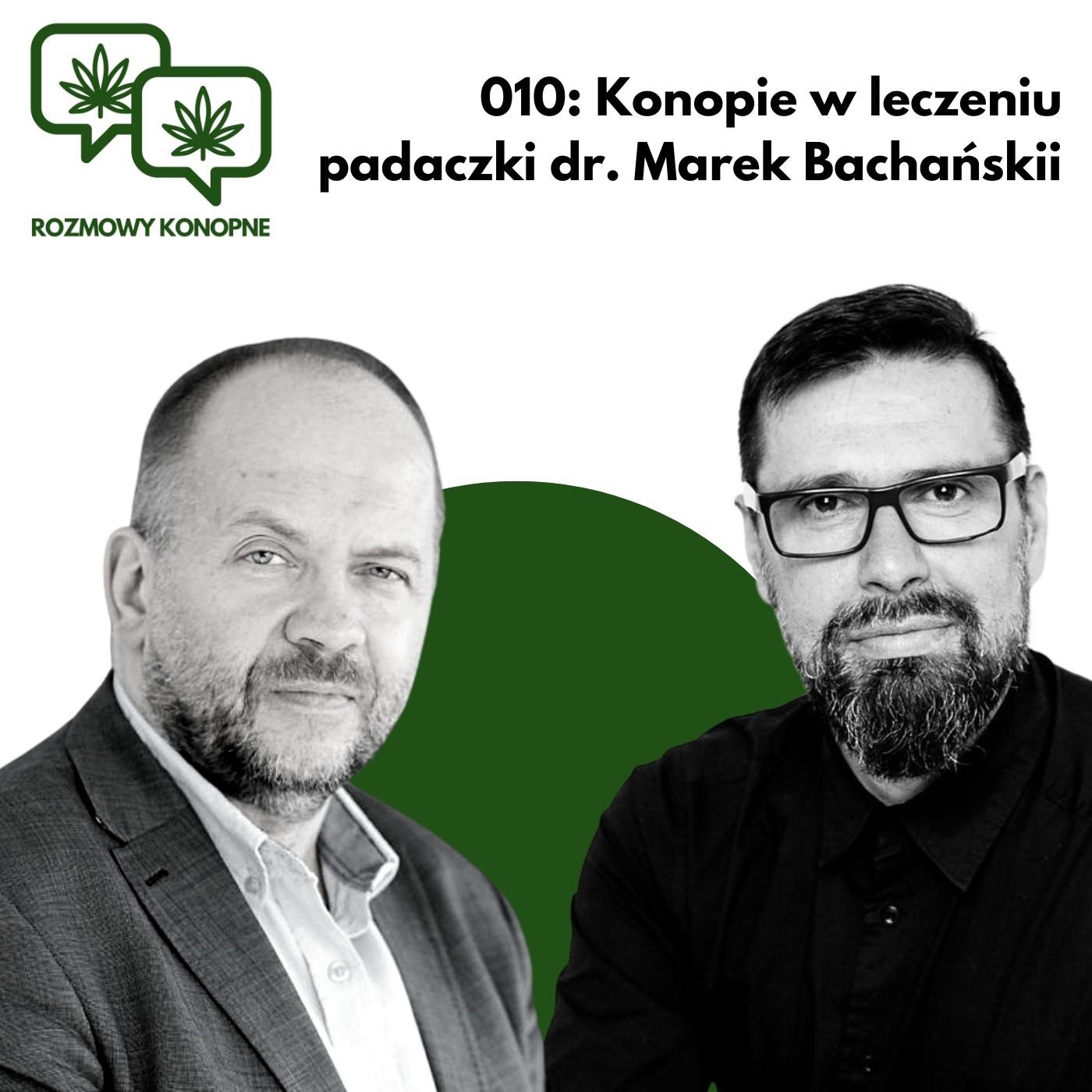 Okładka odcinka: CBD w padaczce dzieci: kiedy pomaga, kiedy szkodzi — dr Marek Bachański (odc. 010)