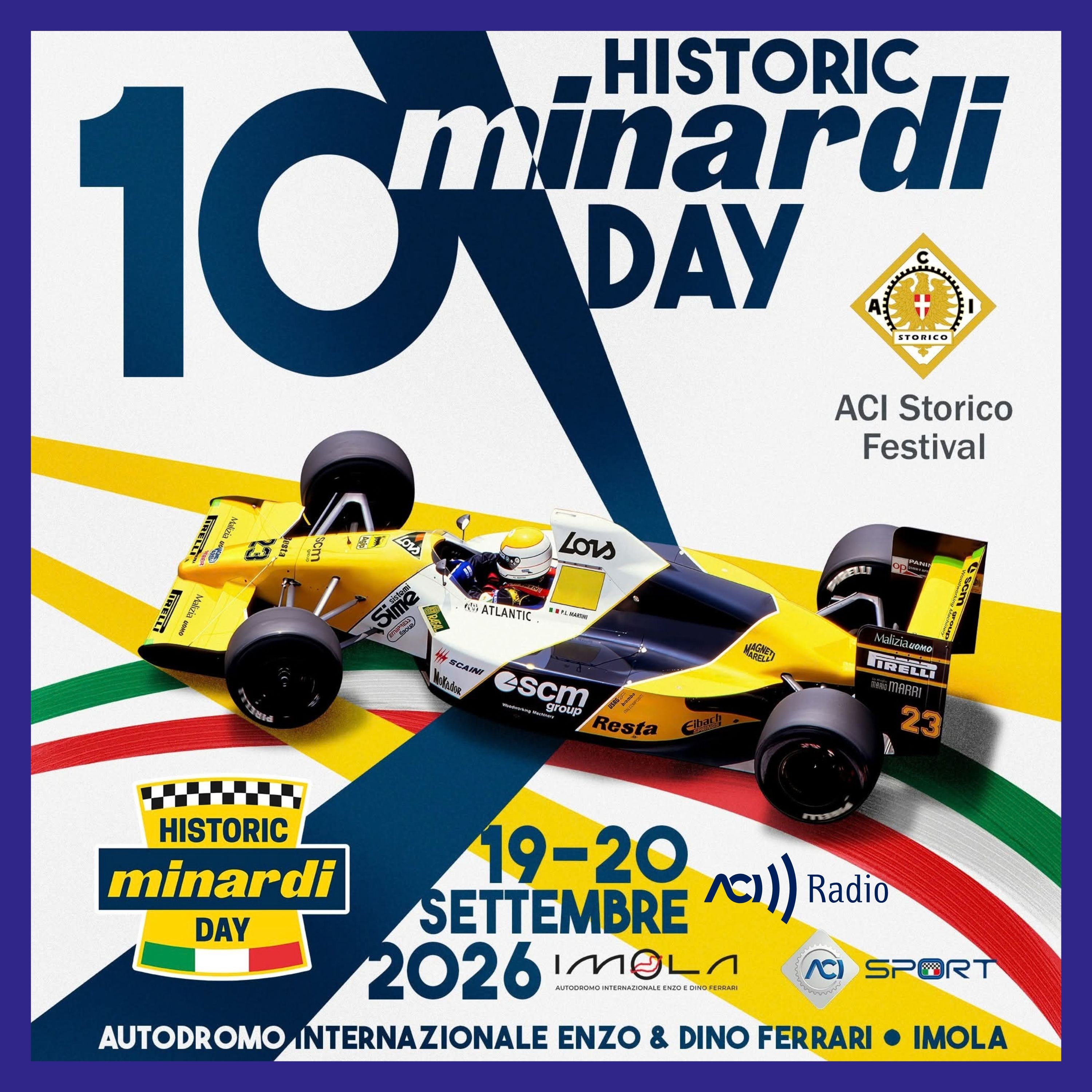 Copertina podcast: 10° HISTORIC Minardi Day