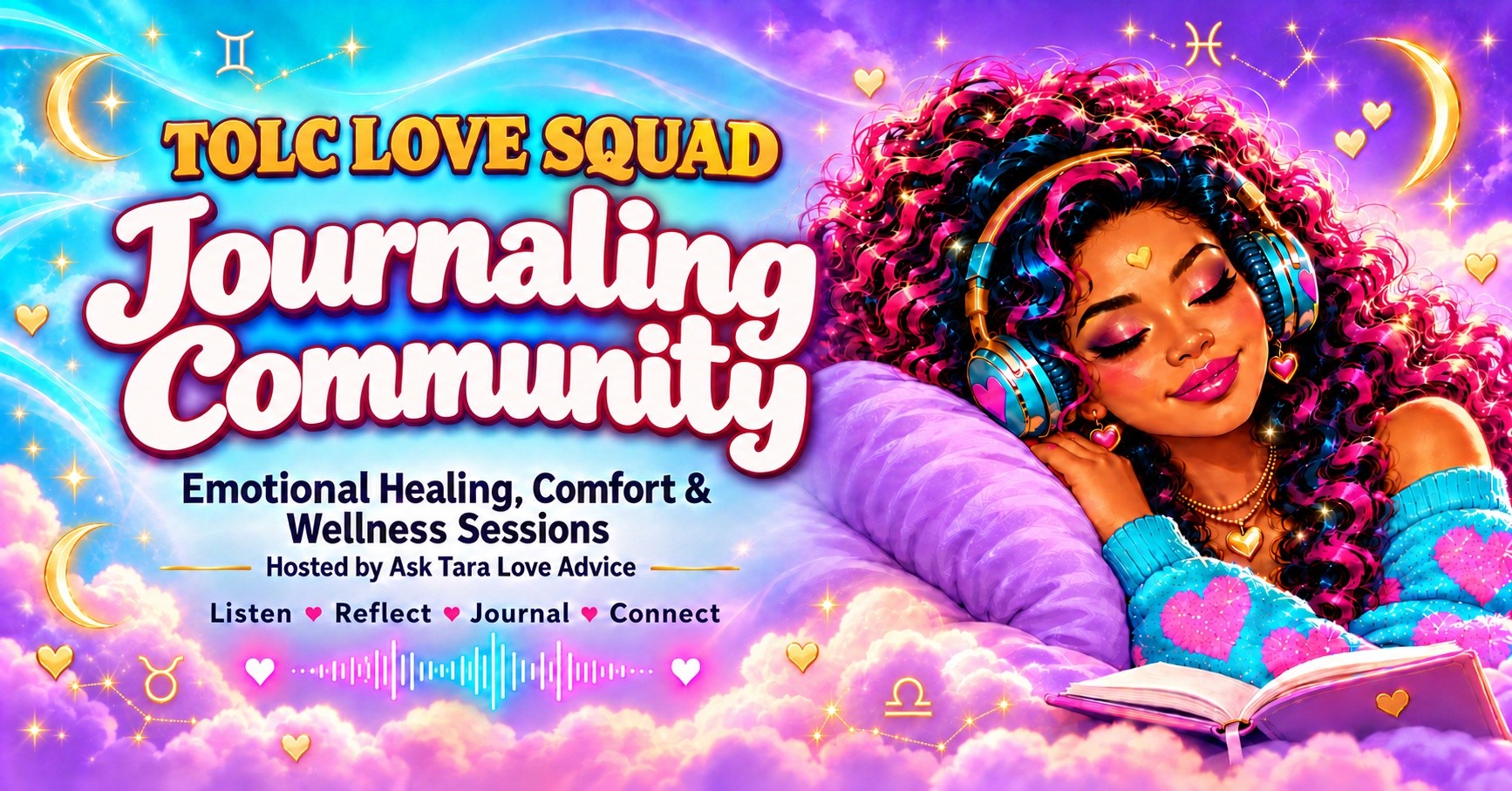 You’re Invited 💕 Join the TOLC LOVE SQUAD Journaling Community