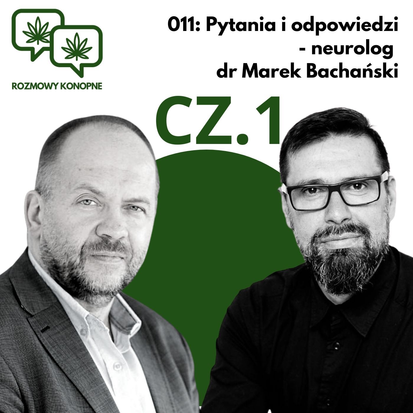 Okładka odcinka: Migrena, autyzm, dysplazja mózgu — dr Marek Bachański odpowiada na pytania (odc. 011)