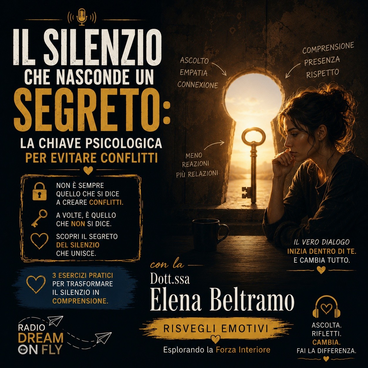 Il Silenzio che Nasconde un Segreto: la chiave psicologica per evitare conflitti