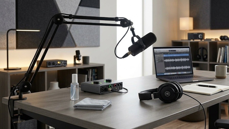 Designing a Podcast Studio or Home Office? Here's Why the Surface Material You Choose Matters More Than You Think