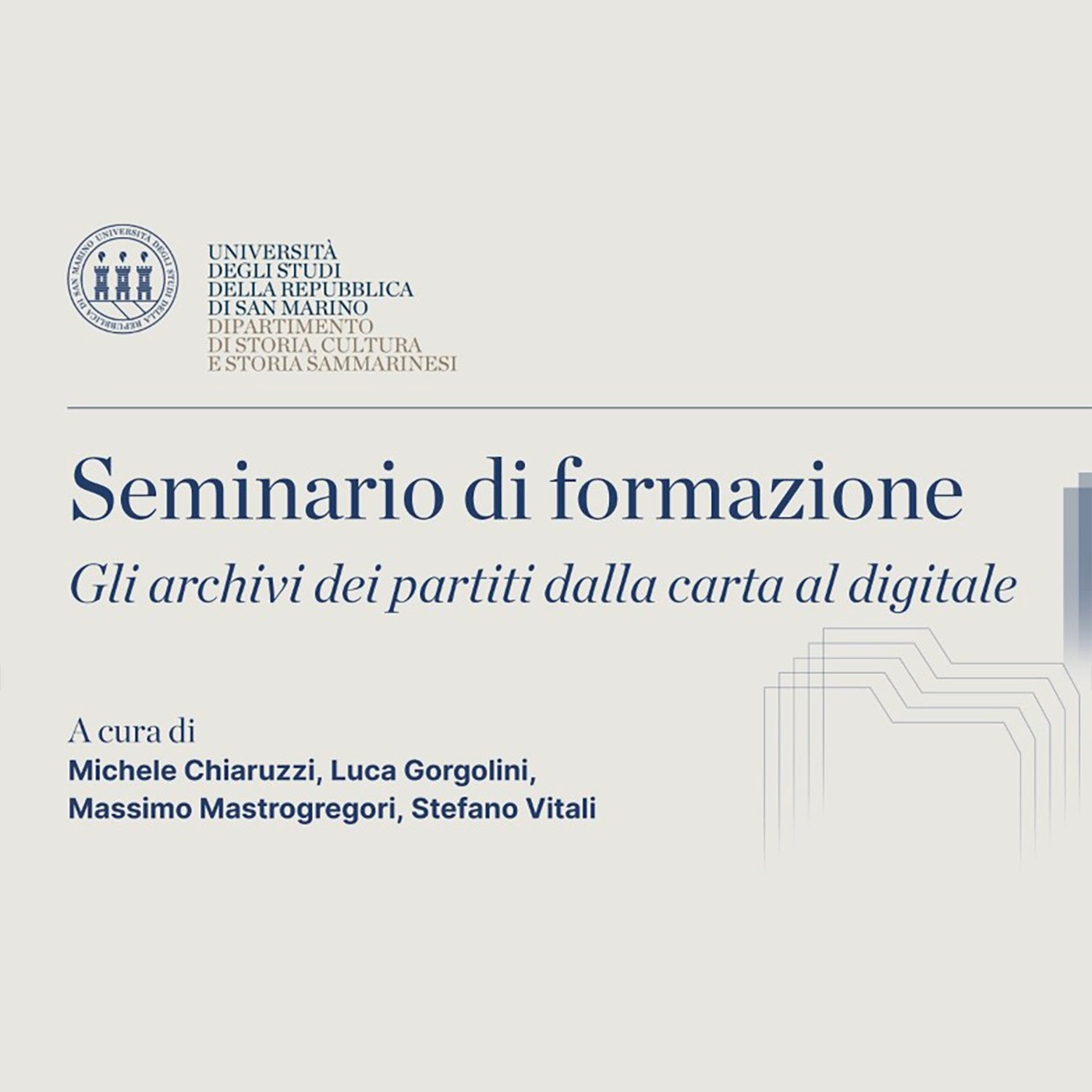 Chiara Storti | Gli archivi dei partiti dalla carta al digitale