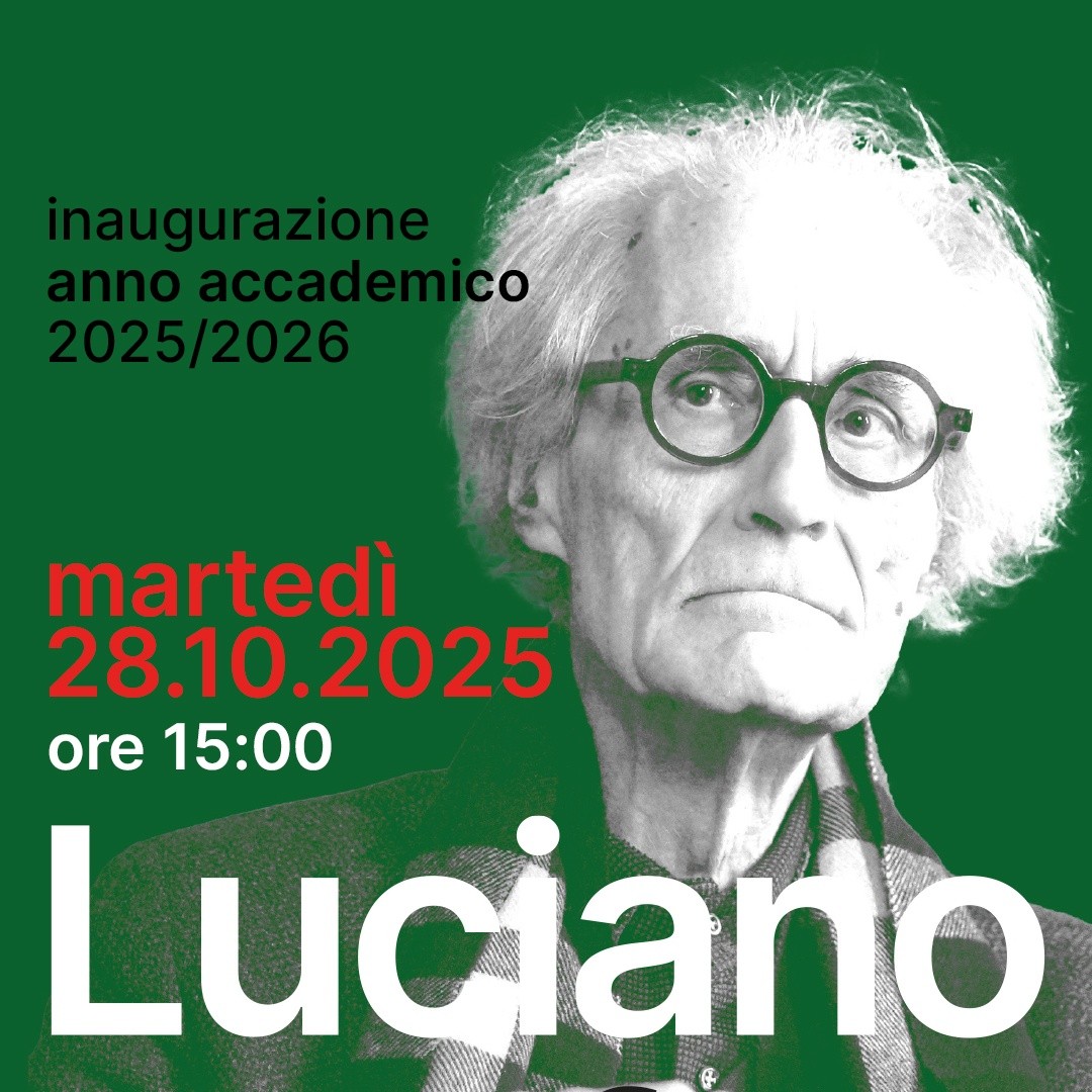 Cerimonia d’Inaugurazione dell’Anno Accademico 2025 / 2026 – Luciano Canfora