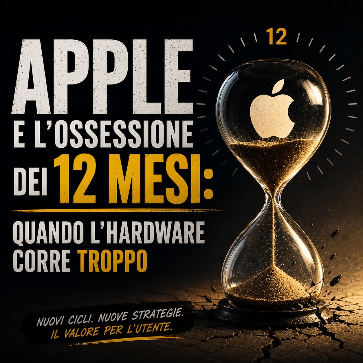 IO&TEch – Stagione 11 episodio 30: Apple e l’ossessione dei 12 mesi – quando l’hardware corre troppo