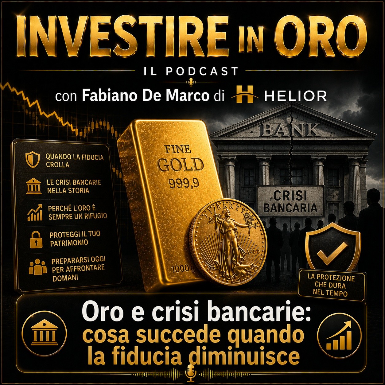 Oro e crisi bancarie: cosa succede quando la fiducia diminuisce