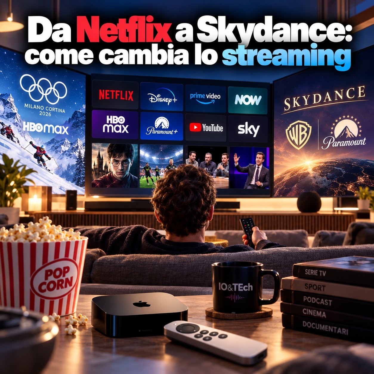 IO&TEch – Stagione 11 episodio 44: Da Netflix a Skydance: come cambia lo streaming