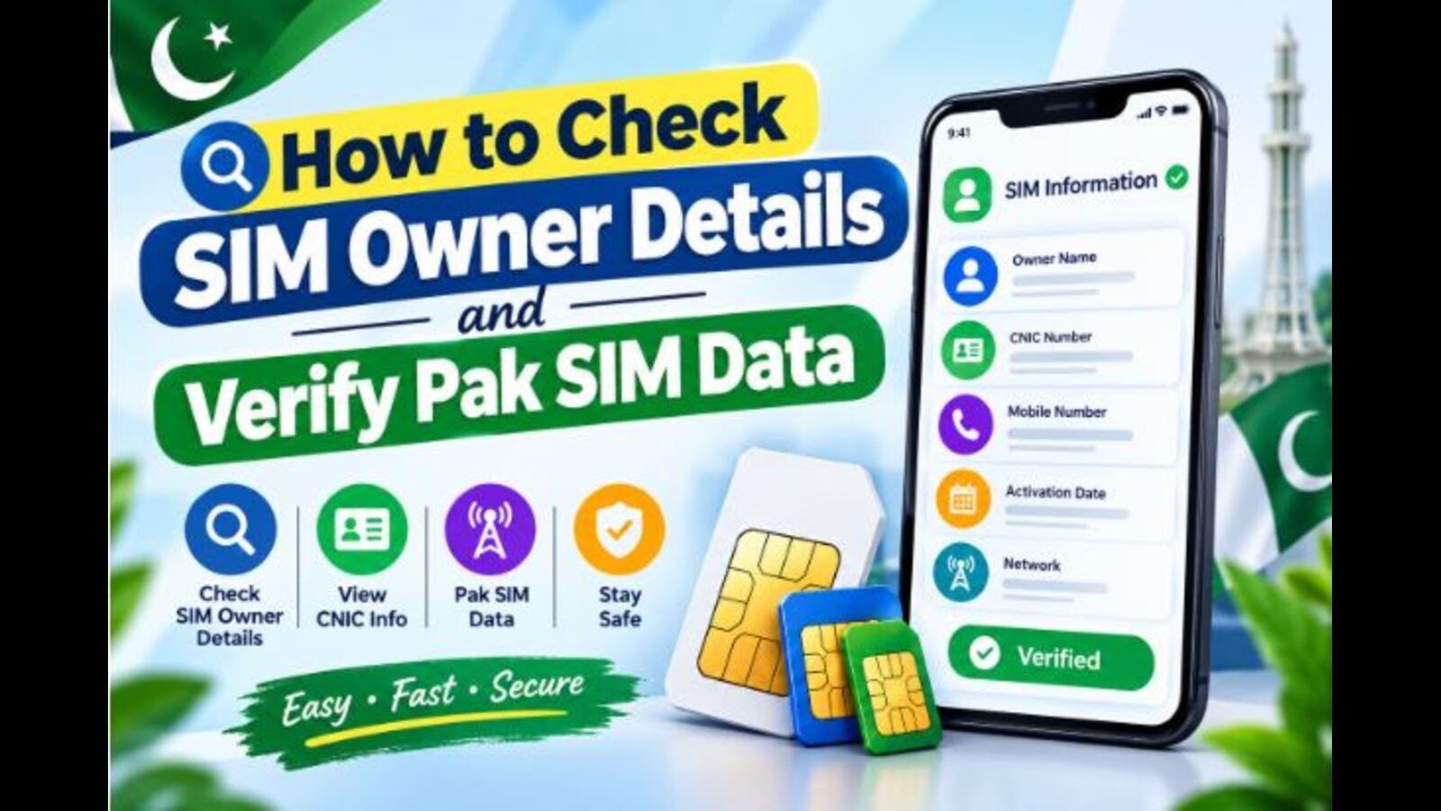 How to Check SIM Owner Details and Verify Pak SIM Data
