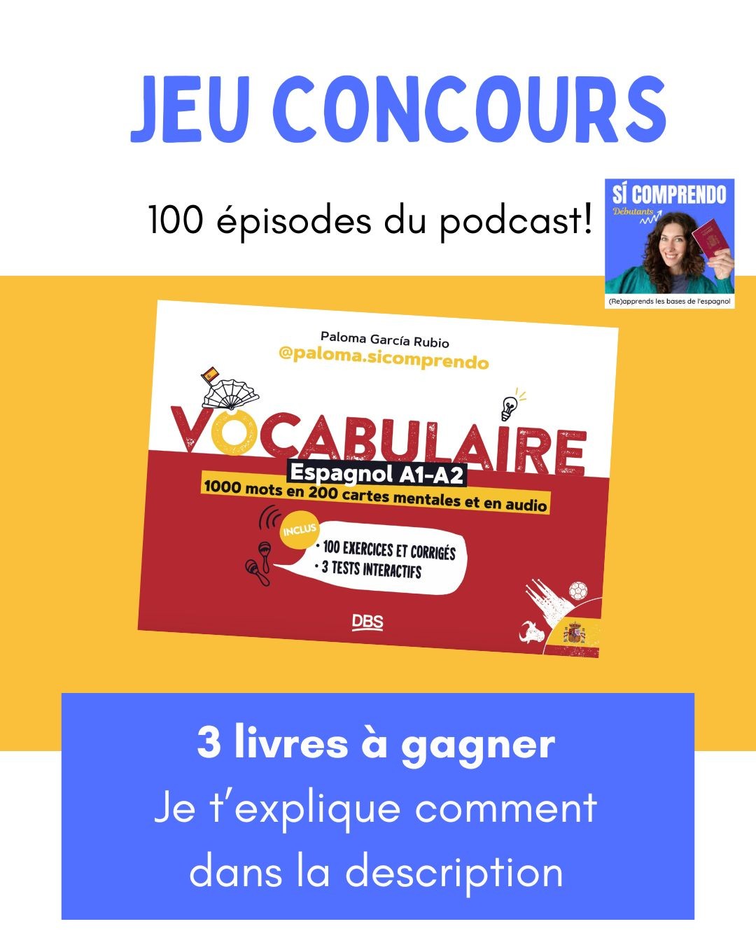 CONCOURS: 3 livres de vocabulaire à gagner!