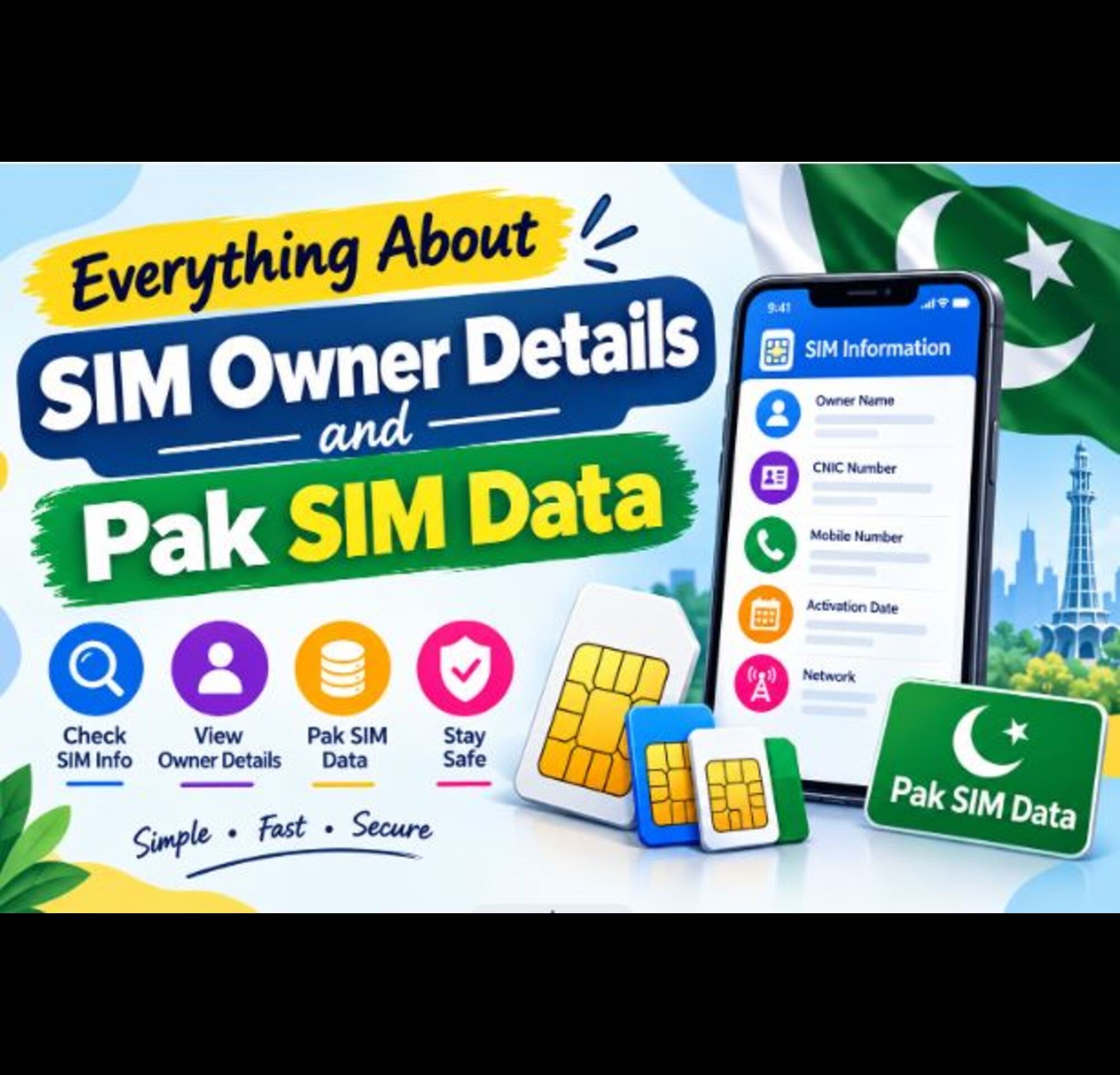 Everything About SIM Owner Details and Pak SIM Data
