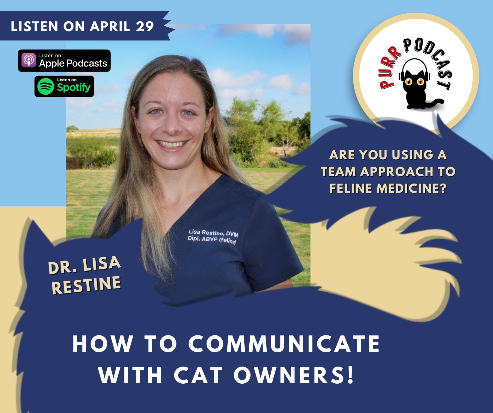 Dr. Lisa is back on the Purrpodcast!