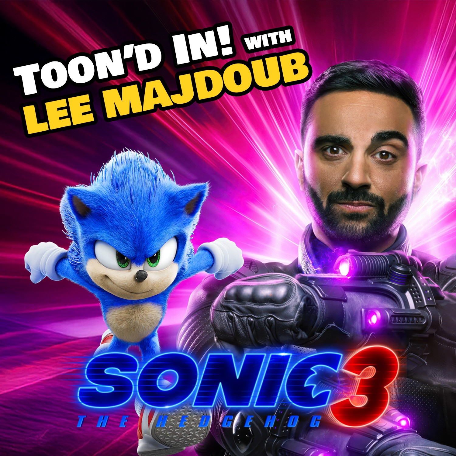 Lee Majdoub (Agent Stone in Sonic 3)