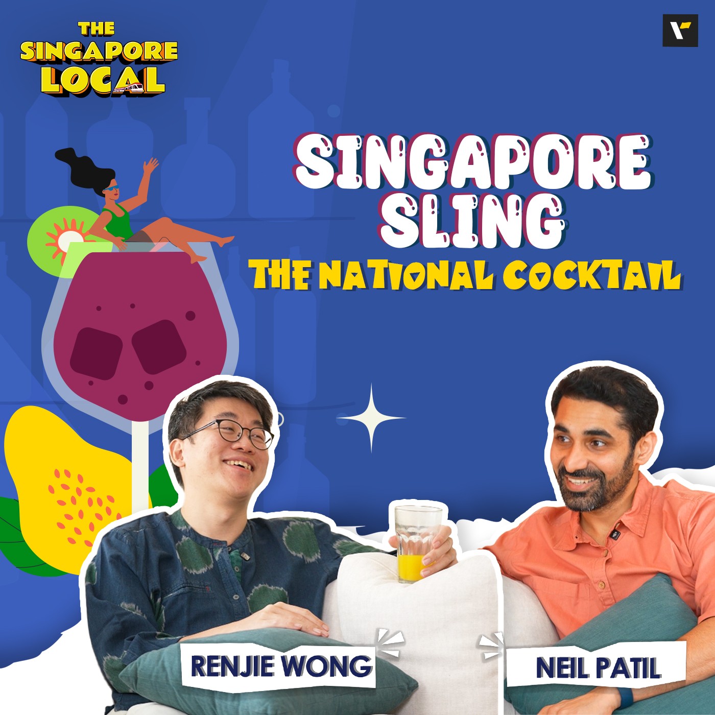 🍷🌺 Singapore Sling: THE NATIONAL COCKTAIL🍍