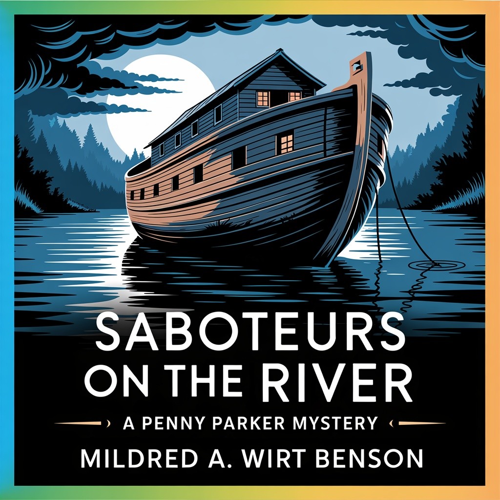Cover of Saboteurs on the River: A Penny Parker Mystery