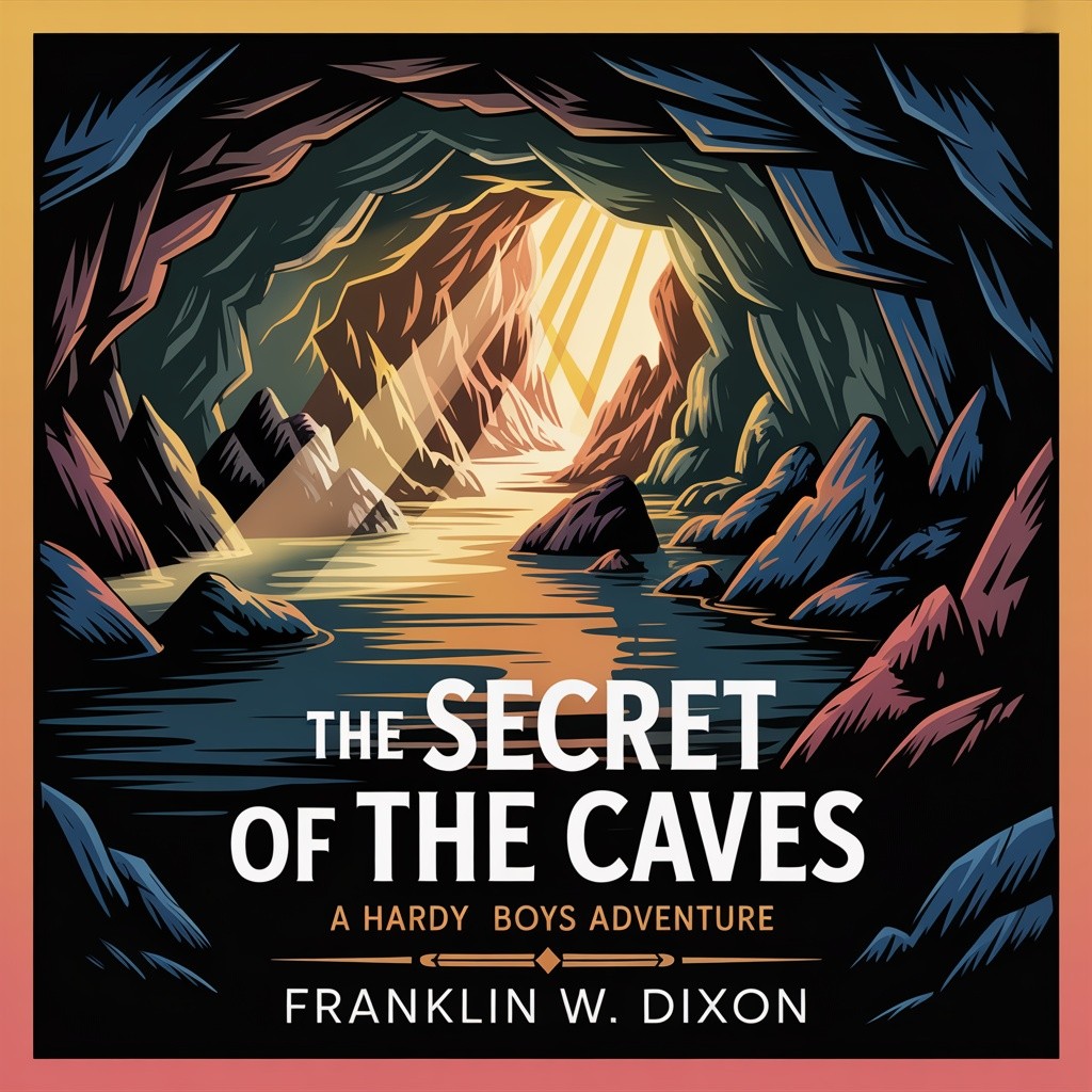 Cover of The Secret of the Caves: A Hardy Boys Adventure
