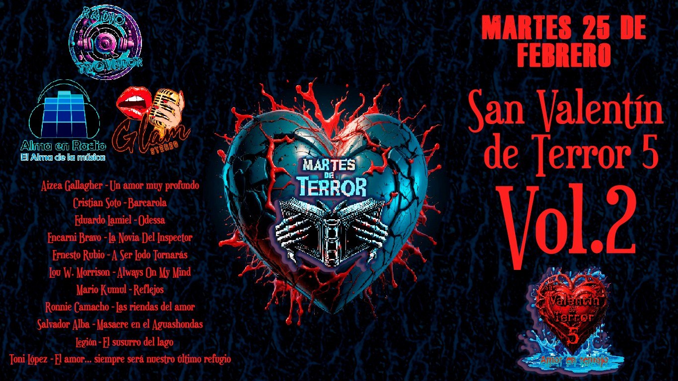 "Especial San Valentín de Terror 5: Amor en remojo, Vol.2"  El Podcast