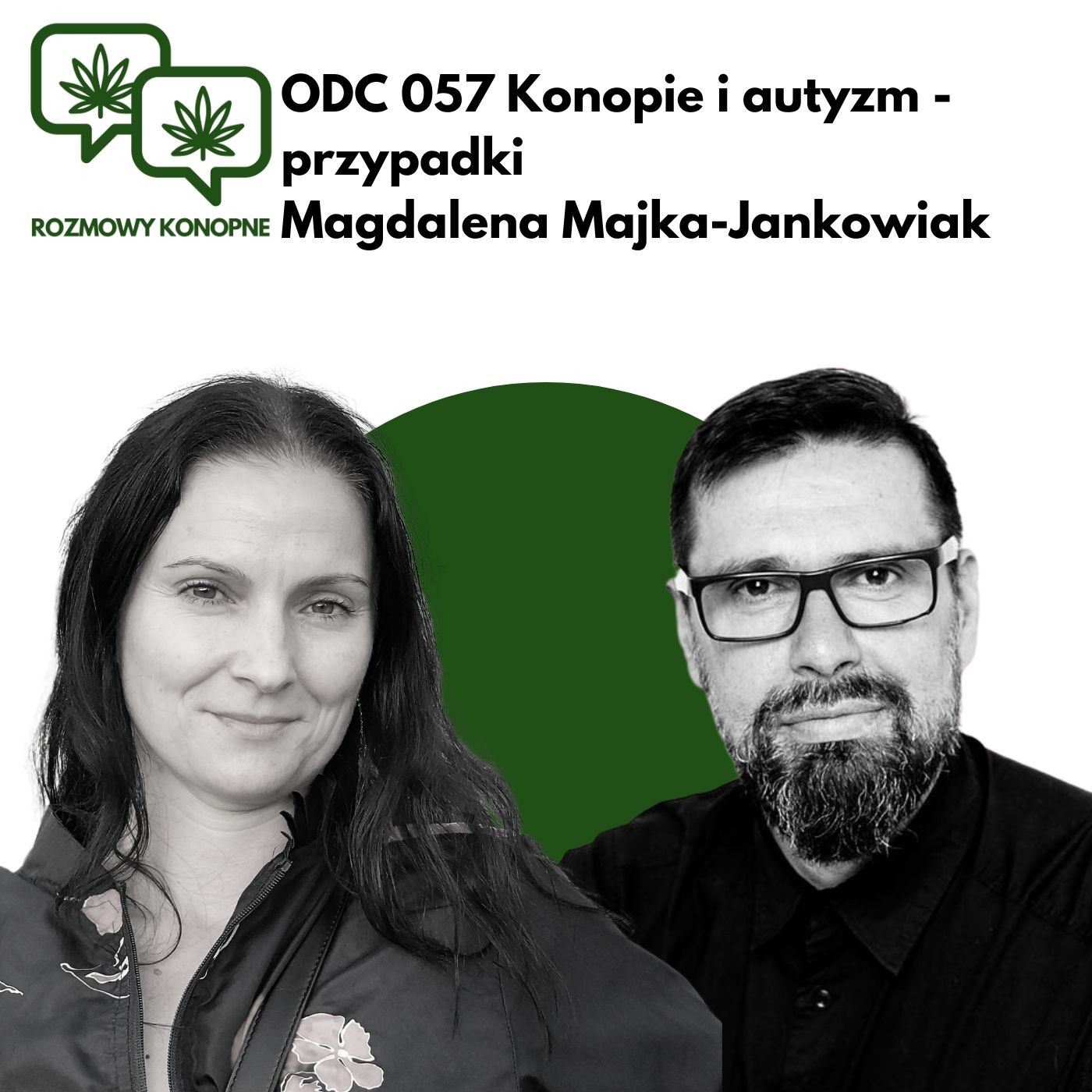 Okładka odcinka: Konopie i autyzm u dzieci — Majka-Jankowiak o mowie, złości i lękach (odc. 057)