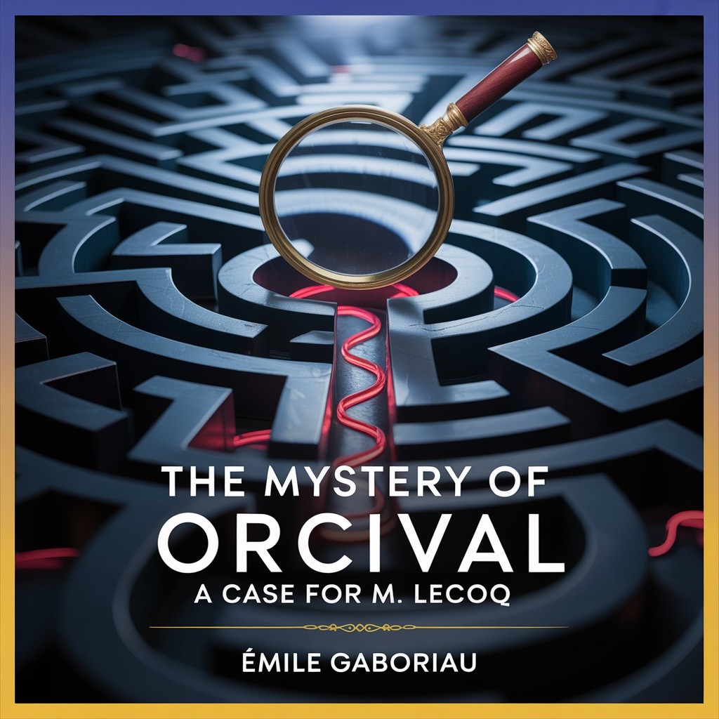 Cover of The Mystery of Orcival: A Case for M. Lecoq