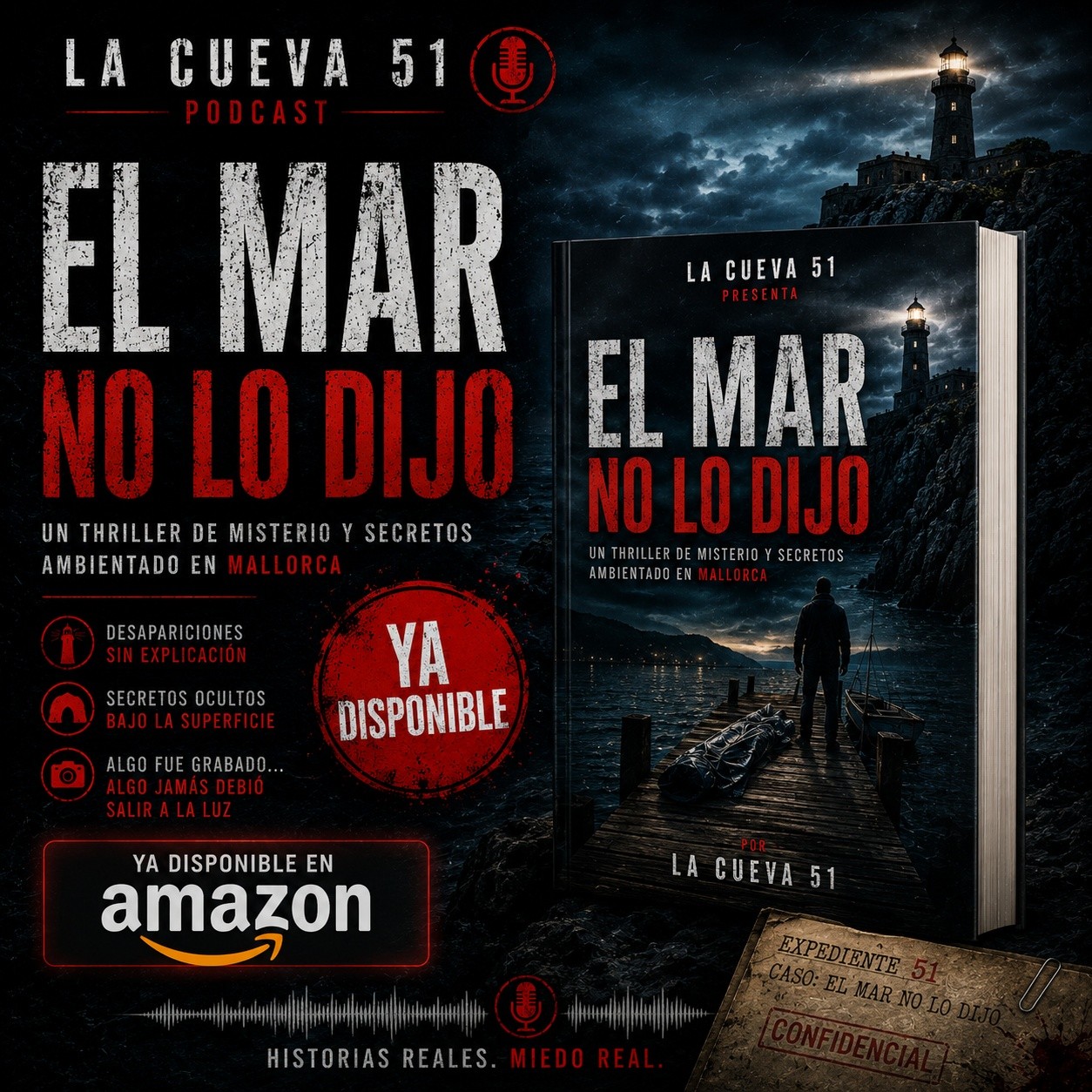 Os presento mi nuevo libro; Un libro llamado "El mar no lo dijo"