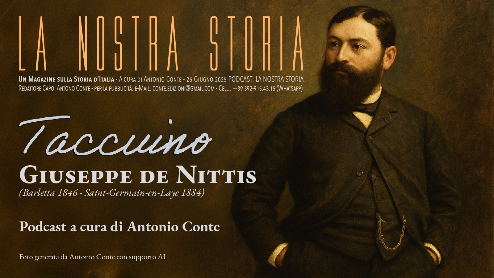 Ascolta i nostri discorsi sull'Arte di Giuseppe De Nittis
