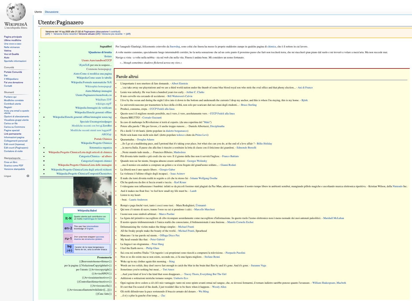 Gianluigi Gamba – Paginazero, Wikipedia e Wikimedia in Italia (ITA)