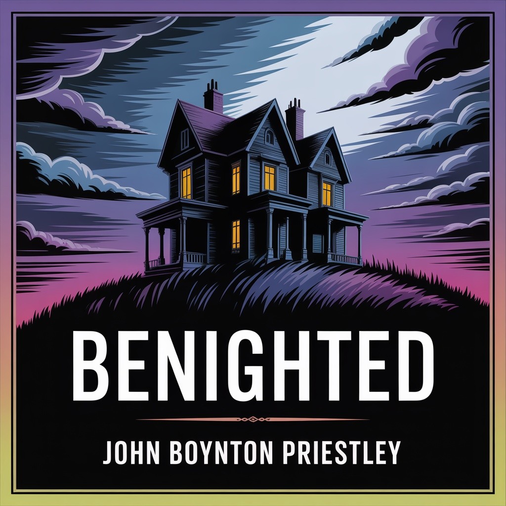 Cover of Benighted: A Stormy Night of Suspense and Intrigue