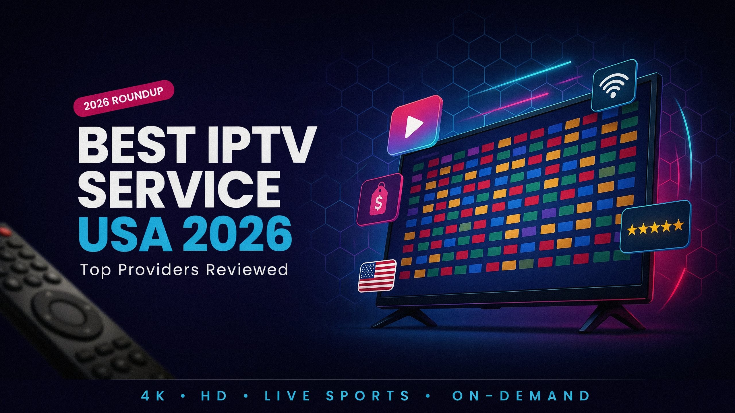 Best IPTV Service USA 2026: Top Providers Reviewed