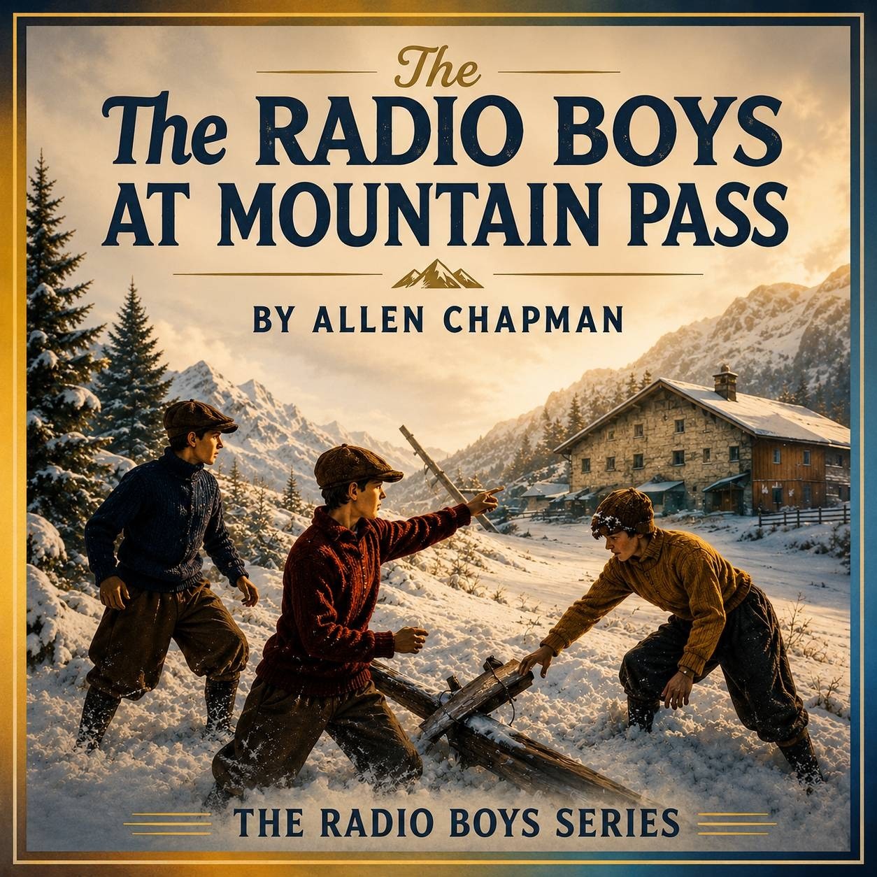 Cover of The Radio Boys at Mountain Pass: An Adventure in Early Broadcasting